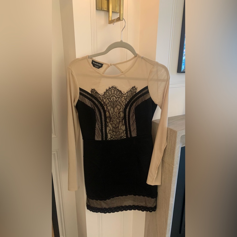 Bebe Long Sleeve Dress